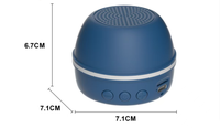 Mini Altavoz Magnético Bluetooth 5.3 TWS Inalámbrico, Altavoz de 5W con Sonido de Bajos, Soporte para Teléfono, para Hogar, Oficina y Exteriores