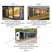 Conteneur Isolé Préfabriqué Portable 20/40 pieds, Cabines Apple Modernes Écologiques Personnalisées, Bureaux Mobiles, Villas Préfabriquées