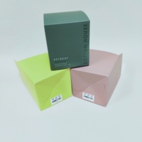 Cajas de Embalaje para Velas Personalizadas de Papel Ecológico de 10 oz, Laminación Mate, Grabado en Relieve, Materiales Reciclados, Vela Perfumada de Lujo