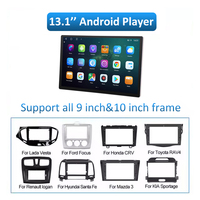 Radio Mobil Android 2K Layar Sentuh 13.1'' Carplay Auto 4G DSP WIFI Pemutar Stereo Multimedia Mobil untuk Subaru Forester XV 2013~2018