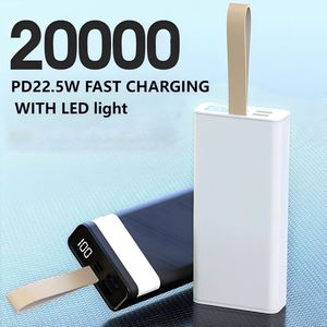 20000Mah High Capacity Power Bank 22.5W+Pd20w Display Abs Material Type-<b>C</b> Input Interface Li-Polymer Battery With Led Light - Product Image 2