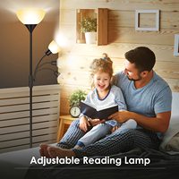 Lampe autoportante led de bureau nordique classique et créative, décoration d'intérieur d'angle, lampadaire de luxe d'hôtel