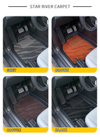 Tapis de sol de voiture sur mesure OEM 3D/5D en TPE antidérapant, luxe noir, 3,5 mm, ensemble complet pour Renault KANGOO Van 2018-2019