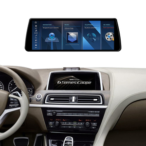 Serie 6 12,3 "Android HD Pantalla táctil Navegación <span class=keywords><strong>en</strong></span> <span class=keywords><strong>vivo</strong></span> Música <span class=keywords><strong>en</strong></span> línea WIFI Carplay Anddriod Auto para 2010-2012 BMW CIC Serie 6 - Product Image 1