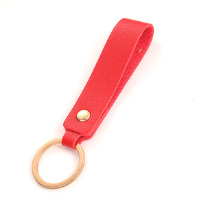 Llaveros creativos de cuero PU de Source Factory, anillos para llaves, colgantes de cuero, regalos empresariales, cordones de cuero para llaves de coche - Product Image 4