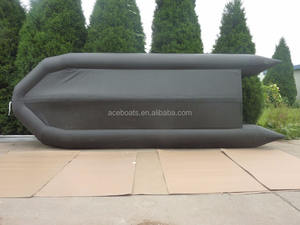 Vente en gros Bateau de pêche gonflable en caoutchouc 2m 3m 4m PVC Hypalon Air Deck Floor avec moteur pour la mer - Product Image 3