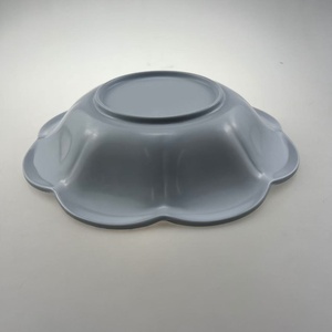 BANDEJA DE SERVICIO DE 10,3 PULGADAS <span class=keywords><strong>Vajilla</strong></span> escolar de <span class=keywords><strong>melamina</strong></span> redonda personalizada Hospitalidad Cafetería Bandeja de comida rápida Platos de plástico para catering - Product Image 6
