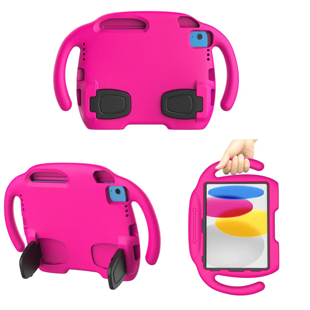2023 drop resistant lovely hero cartoon case for iPad pro 11 EVA kids safety portable case
