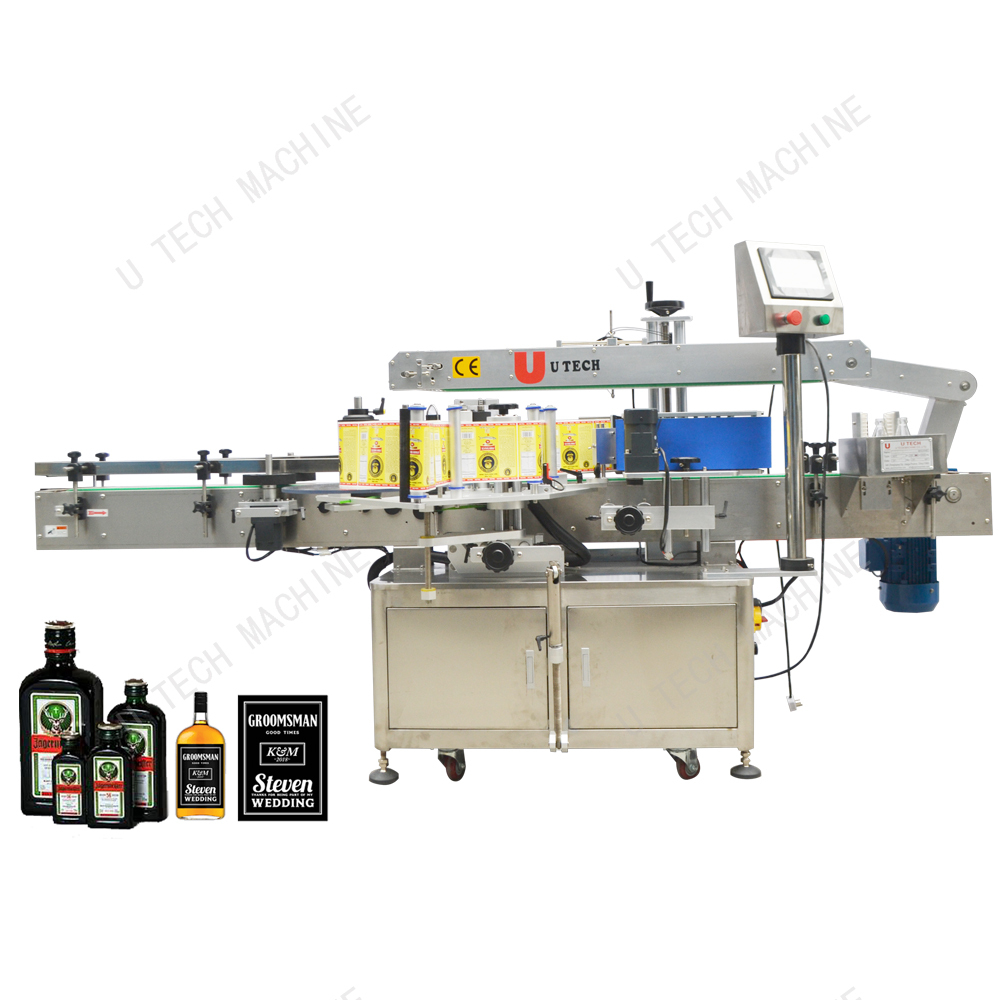 Machine à étiquettes pour canettes bouteille plate baril