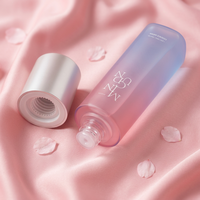 Flacons de luxe en PETG de 15 ml et 100 ml avec pompe pulvérisatrice pour shampoing, lotion, soins de la peau, ambre