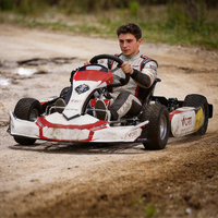 Vortkart Go Kart Todoterreno para Adultos, Karting para Carreras Fuera de Carretera, Alquiler para Clubes, Karting Comercial para Adultos 225CC