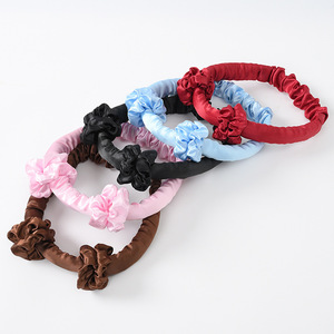 Fer à boucler sans chaleur en tissu velours pour grandes ondulations, outil de coiffure multifonction pour mariage et personne pressée - Product Image 2