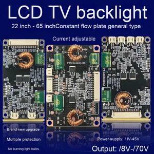 แผงควบคุมทีวี LED แบบสากล22-65นิ้วตัวขับแรงดันสูงสำหรับหน้าจอแสดงผลคงที่อุปกรณ์เครื่องเสียงและวิดีโอจอ LCD - Product Image 6