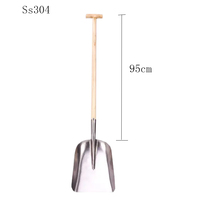 Outil non scintillant de grande pelle non magnétique en acier inoxydable 304S de haute qualité