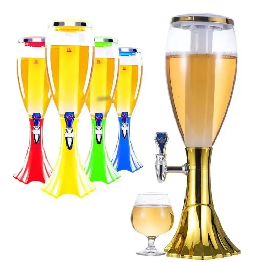 Hot party soda Drum Summer refrescante cerveza bebida Torre dispensador para fiestas familias