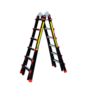 Échelle télescopique multifonction VPS avec verrouillage par levier, en aluminium 6063, robuste et pliable - Product Image 1