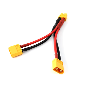 XT60 Parallel Y-Splitter-Kabel 1 Buchse auf 2 Stecker für RC-Akku und Drohnen-Stromversorgung - Product Image 4