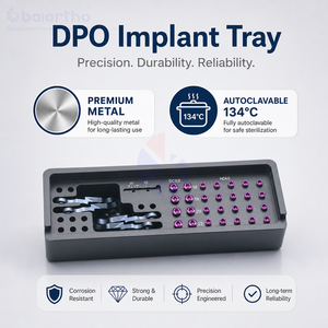 Bandeja de Implantes Veterinarios DPO de Alta Precisión 165mm, Organizador Quirúrgico para Kits Pélvicos Caninos y Felinos, Sistema DPO para Animales - Product Image 1