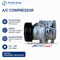 Compresseur de climatisation automobile ACTECmax OE 8832048060 8832007090 10S17C 12V AC.100.2153 pour LEXUS TOYOTA AVALON CAMRY
