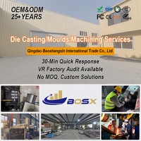 Service de fonderie sur mesure OEM/ODM BOSX en acier inoxydable 304 de haute précision pour composants de charnières de portes d'armoires électriques dissimulées