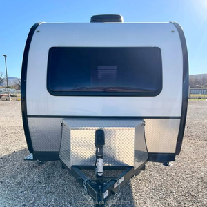 Miglior Rimorchio <span class=keywords><strong>Camper</strong></span> Mini Teardrop Leggero Pieghevole Impermeabile per Campeggio Fuoristrada Familiare e <span class=keywords><strong>Camper</strong></span> RV Roulotte - Product Image 3