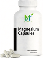 Complément Alimentaire OEM Magnésium 400mg, 120 Capsules - Soutien Cérébral et de la Mémoire