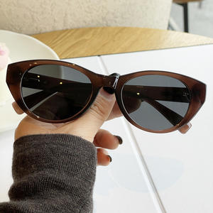 2025 New Fashion Retro Cat's Eye <b>Square</b> Green Polarized TR90 Full Rim <b>Sunglasses</b> for Women-Narrow <b>Frame</b> Outdoor Use - Product Image 4