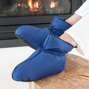 Bottes d'hiver en duvet de canard pour homme, chaussures chaudes, semelle souple, confortables et respirantes - Product Image 1