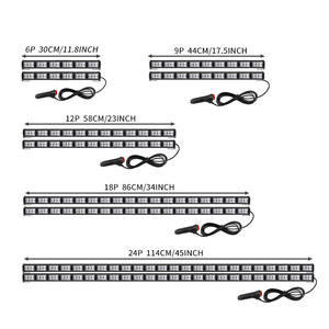 Barre lumineuse stroboscopique 2 <span class=keywords><strong>en</strong></span> 1 à 64 couleurs changeantes pour véhicule Barre de feux clignotants d'urgence pour camion - Product Image 6