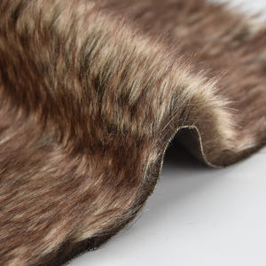 थोक 100% पॉलिएस्टर प्लश खरगोश fax फर कपड़े एकल साइड मिंक नकली फर कपड़े जो सीधे परिधान/खिलौना/असबाब के लिए - Product Image 2