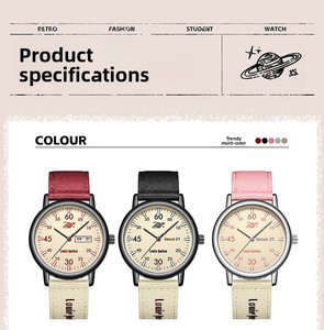 LOUIE JUELEN アメリカン ヴィンテージ スポーツ 40mm 合金 クォーツ メンズ腕時計 ナイロンバンド 学生 ユース クロスボーダー - Product Image 6