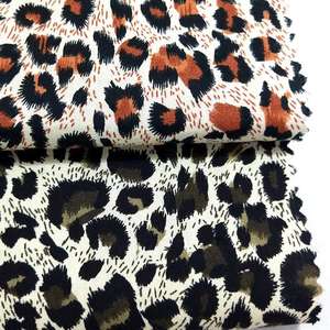 थोक क्लासिक तेंदुए ने शुद्ध कपास कपड़े गर्मियों के लिए नरम मुद्रण कपड़े के कपड़े कपड़े के कपड़े कपड़े के जूते बैग के बैग - Product Image 3