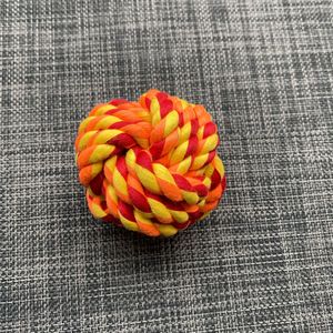 Toptan çiğnemek Bite dayanıklı Pet köpek ip ve top oyuncağı - Product Image 2