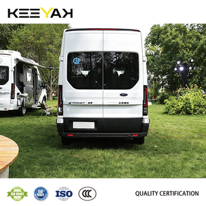 JMC <span class=keywords><strong>FORD</strong></span> <span class=keywords><strong>Transit</strong></span> 77 kWh, autonomie CLTC 430 km, version Premium à châssis long et toit mi-haut, 9 places, fourgonnette électrique pure à vendre - Product Image 2