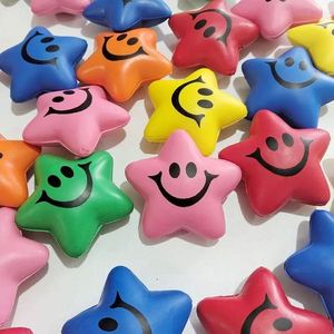 Balle anti-stress étoile motivante avec citation, 2,2 pouces, en mousse PU, sensorielle, cadeaux pour enfants, adolescents, adultes, soulage l'anxiété, fournitures de fête - Product Image 3