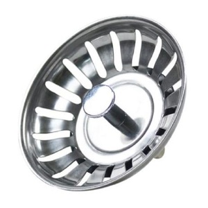 Ningbo Jutye SS 304 78mm <strong>Sink</strong> <strong>Plug</strong> Stainless Steel Kitchen <strong>Sink</strong> Strainer Stopper Waste <strong>Plug</strong> <strong>Sink</strong> - Product Image 4