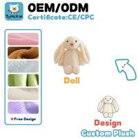 Conejo de Peluche Personalizado del Fabricante, Juguete de Peluche Suave en Oferta, Conejito Pequeño Colorido, Animal de Peluche, Conejo Rosa, Juguetes de Peluche CPC