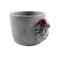Mini pots de fleurs artificielles en ciment personnalisés et jardinières Pots de bonsaï Support de pot de fleur Décoration de jardin Utilisation intérieure et extérieure