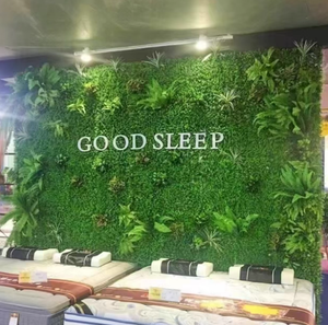 Fournitures de <span class=keywords><strong>jardin</strong></span>, plantes verticales, panneau en plastique, haie de Milan, buis, herbe artificielle verte, mur - Product Image 2