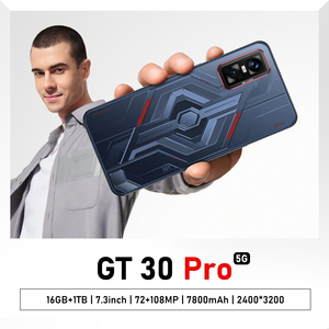 Teléfono Inteligente <span class=keywords><strong>GT</strong></span> 30 <span class=keywords><strong>Pro</strong></span>, 16GB, 1TB, Deca Core, 5G, Android 14, Cámara Dual HD de 78MP y 108MP, Pantalla de 7.<span class=keywords><strong>3</strong></span> Pulgadas, 8000mAh, Multilingüe Global - Product Image 3
