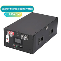 Kits de boîtier de batterie DIY V3 Box 51.2V 314Ah LiFePO4 pour pack de batteries lithium-ion 15kWh avec affichage LCD, cellules prismatiques AAA en métal
