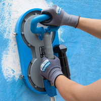 MINOVA Outils d'ébauche de panneaux isolants Machine à dénuder les papiers peints Meuleuse sans fil pour EIFS et ETICS