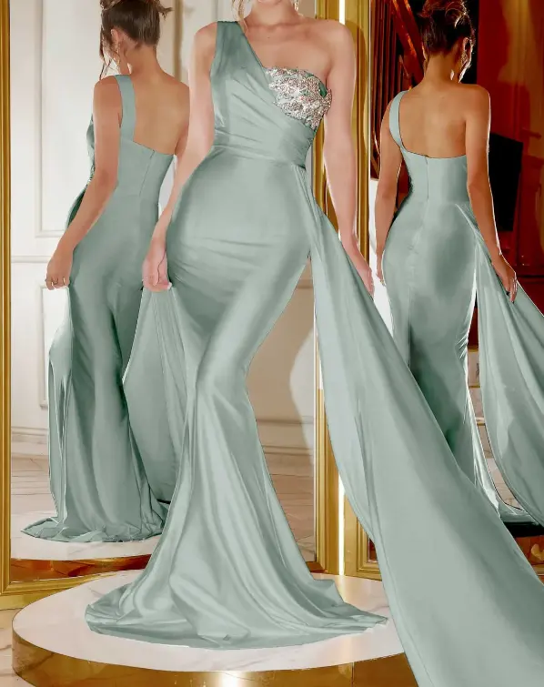 Champagner kleid Abendkleid Langes elegantes Kleid Abendkleid Gold Pailletten Formelle Luxus Abendkleider