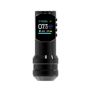 Máquina <span class=keywords><strong>de</strong></span> Tatuaje Rotativa Inalámbrica Profesional con Motor Potente, Pantalla Digital, Batería <span class=keywords><strong>de</strong></span> Litio y Agujas Desechables para Arte Corporal - Product Image 1