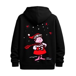 Sweat-shirt à capuche personnalisable pour enfants avec poche, article promotionnel d'hiver, expédié depuis l'entrepôt américain - Product Image 1