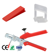 Système de nivellement de carreaux en plastique NUOSEN - Clips, cales, auto-adhésifs, installation facile, atelier, usage domestique, outils d'espacement des carreaux