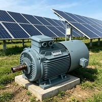 Éolienne verticale silencieuse Enning avec protection IP68, 48Vac-1140Vac, 5kW, générateur à aimant permanent, classe d'isolation H