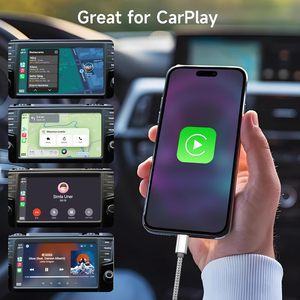 AWELL MFI certificado chip cargador cable tipo C a 8 pin PD 20W cable para iPhone - Product Image 6