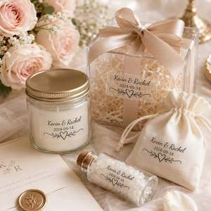 Etiquetas Personalizadas para Empaque de Boda, Pegatinas para Recuerdos de Fiesta, Celebraciones de Compromiso, Eventos Nupciales, Envoltura de Regalos - Product Image 3
