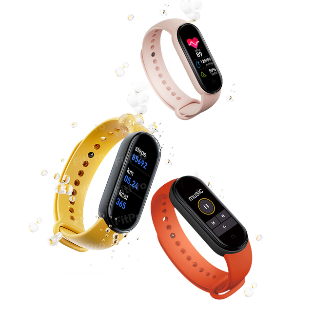 2023 M6 M5 Smart Watch Band M4 Reloj Inteligente M3 Wristband Fitness Tracker Smartband MI 5 4 3 Smartwatch Sports Bracelet